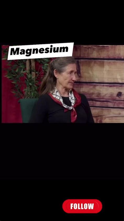 Barbara O’Neill talks about the benefits of Magnesium! Follow for more videos.. #Barbara #barbar ...