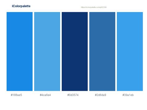 Sapphire Blue Color Palette - emsekflol.com