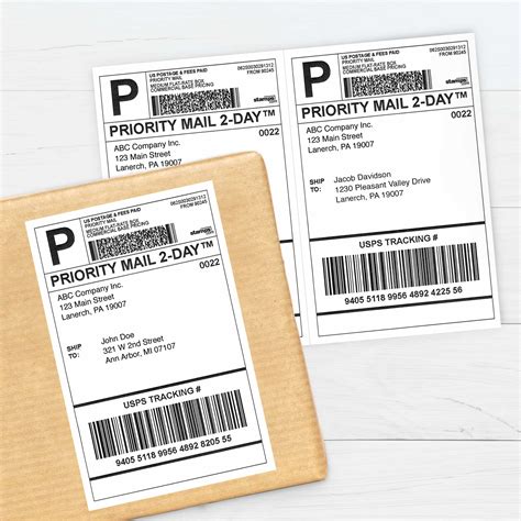 Shipping Labels for Mailing Packages by PrintWorks | Paris Corporation