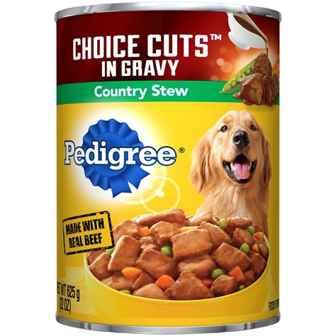 Pedigree Choice Cuts in Gravy Canned Wet Dog Food Country Stew, 22 oz ...