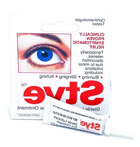 STYE Sterile Eye Lubricant Ointment, 0.125-oz. EXP05/21-FREE SHIP