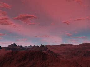 Pink Clouds Red Desert | Bytescapes
