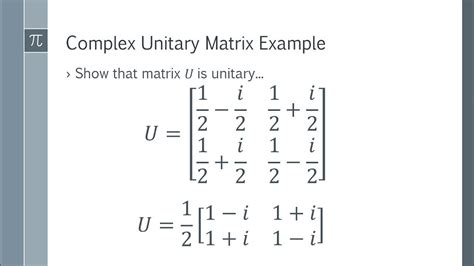 What is a Unitary Matrix and How to Prove that a Matrix is Unitary ...