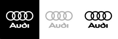 audi logo vector, audi icon free vector 19136488 Vector Art at Vecteezy