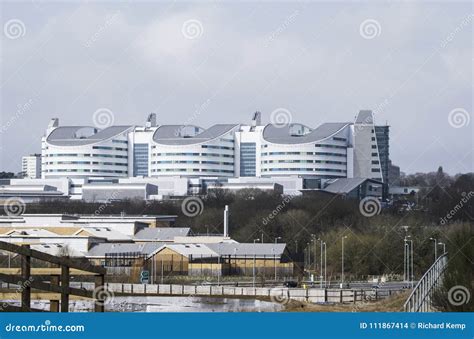 Queen Elizabeth Hospital in Birmingham Stock Photo - Image of mature ...