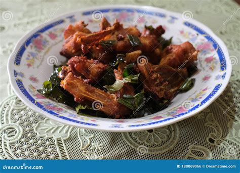 Ayam Tangkap, Traditional Acehnese Food Stock Photo - Image of merah ...