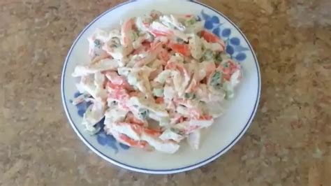 Imitation Crab Recipe [Seafood Crab Salad]