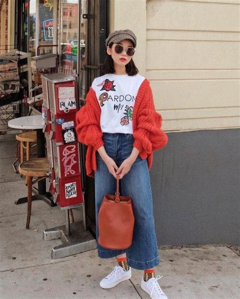 Look at these fall korean fashion #koreanfashionstyle # ...