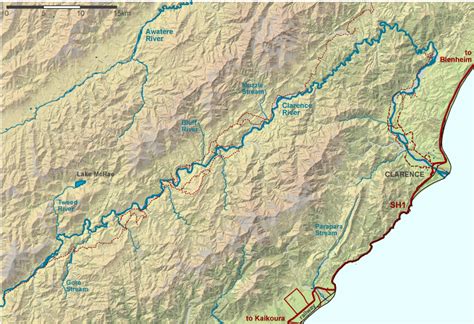 Lower Clarence River Map | NZ Fishing