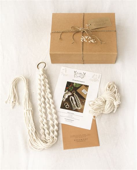 DIY Macrame Plant Hanger Kit – Beaumont Organic