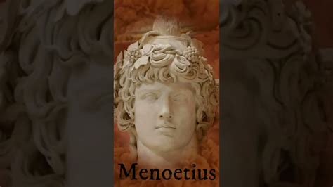 Menoetius Greek Mythology