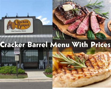 Cracker Barrel Menu With Prices (Updated 2024) - Daily Specials, Family Meals, Lunch, Dinner ...