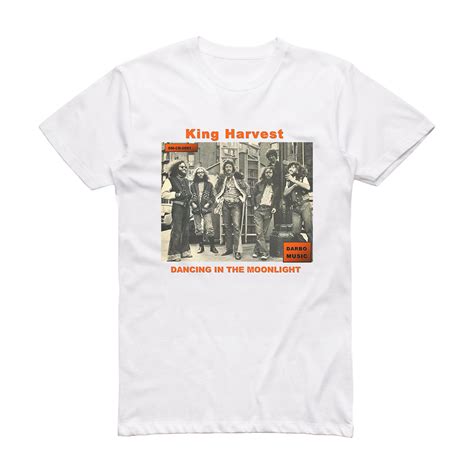 King Harvest Dancing In The Moonlight Album Cover T-Shirt White – ALBUM ...