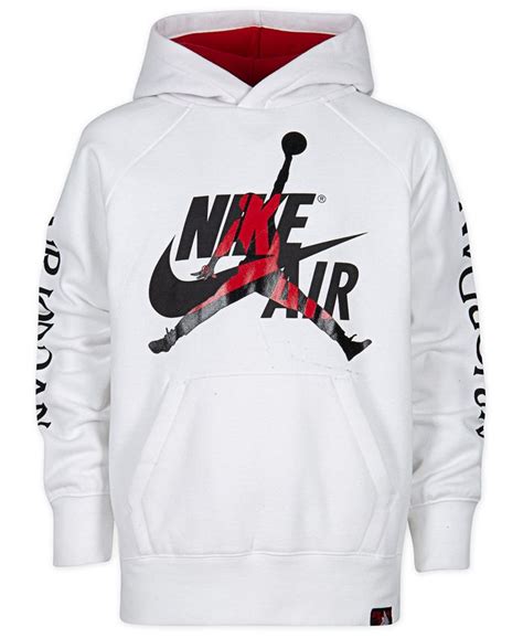 Jordan Big Boys Nike Air Jumpman-Print Hoodie & Reviews - Sweaters - Kids - Macy's