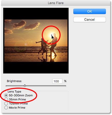 How To Add Lens Flare To An Image With Photoshop