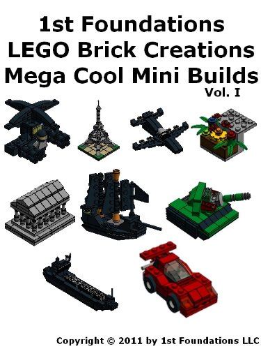 Amazon.com: 1st Foundations LEGO Brick Creations - Nine Instructions ...