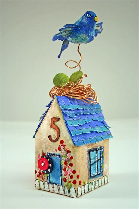 Empty Nest | Home art, Art projects, Bird house