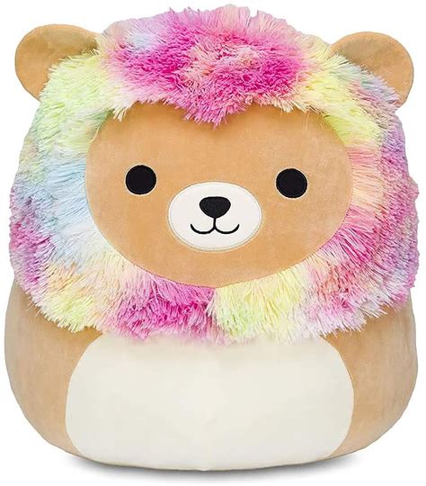 Squishmallow 24 Inch Pillow Plush | Leonard the Rainbow Mane Lion - Walmart.com - Walmart.com