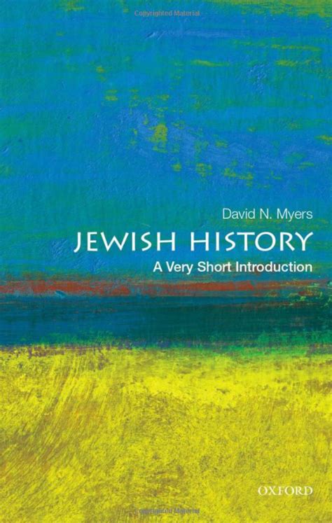 Jewish History: A Very Short Introduction - UCLA History Department