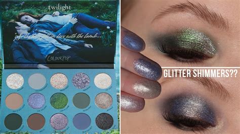 Colourpop x Twilight Collection | Swatches, 2 looks and review - YouTube