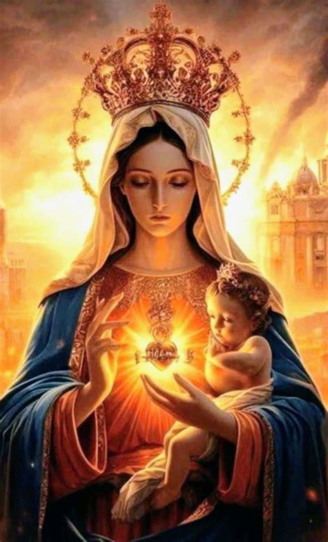 Pin by Rocío Téllez. on VIRGEN MARÍA. | Mother mary images, Jesus and mary pictures, Mother mary ...