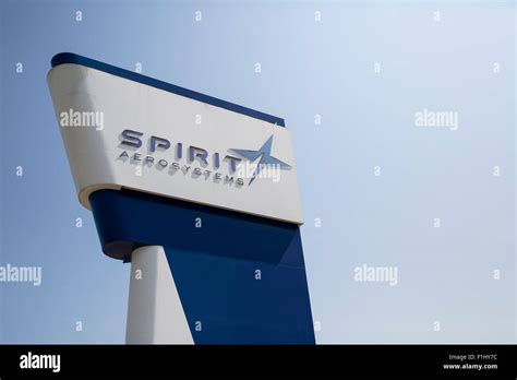 A logo sign outside of the headquarters of Spirit AeroSystems, Inc., in ...