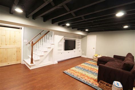 25 Basement Remodeling Ideas & Inspiration: Basement Ceiling Recessed Lighting