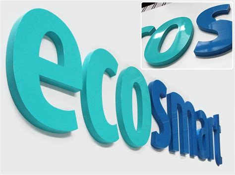 PVC letters are great solution for low cost & durable 3d signages