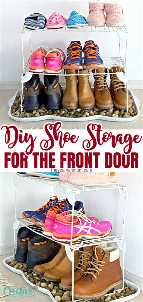 The Best Cheap DIY Shoe Storage - Easy Peasy Creative Ideas