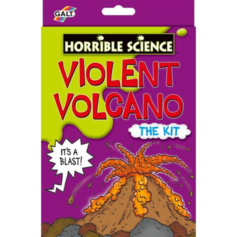 Galt Horrible Science Value Pack - Violent Volcano & Creepy Crystals ...