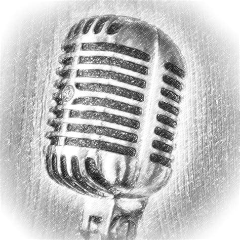 Microphone Pencil Drawing at PaintingValley.com | Explore collection of Microphone Pencil Drawing