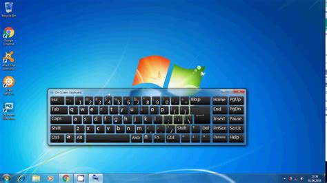 Tastatura Virtuala Windows 7 - oiiyrt