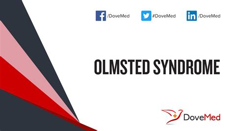 Olmsted Syndrome