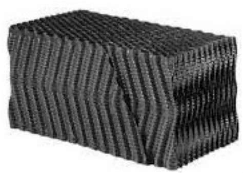 PP AQUATECH Black Cooling Tower Fill Media, Capacity: 25 Cum Per Day at ...