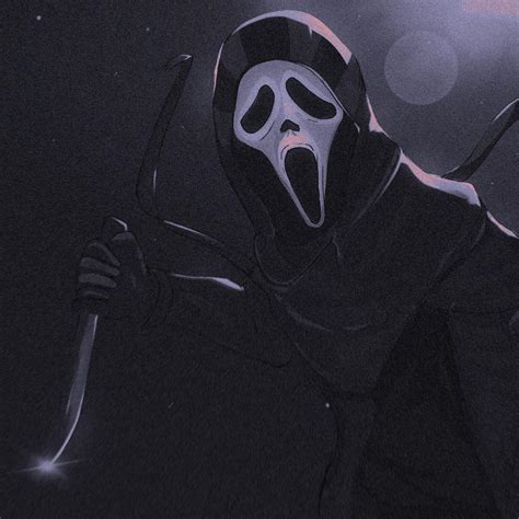 Ghostface fanart by me. Happy spooky month everyone :) : r/deadbydaylight