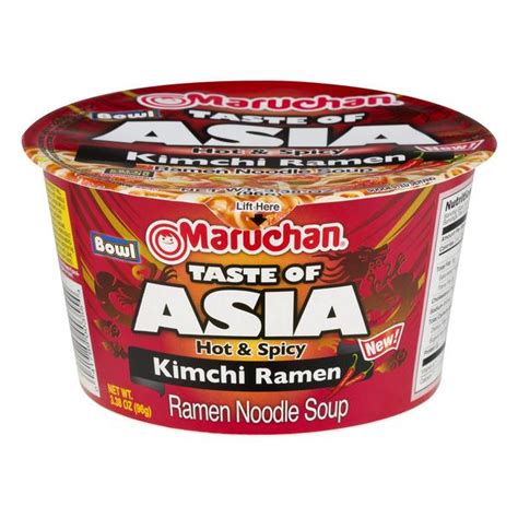 Maruchan Taste of Asia Hot & Spicy Kimchi Ramen Bowl | Hy-Vee Aisles Online Grocery Shopping