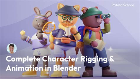 Complete Character Rigging & Animation in Blender