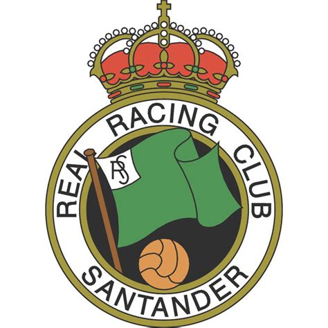 Racing Santander logo Royalty Free Stock SVG Vector