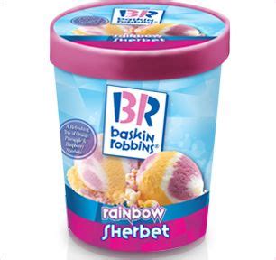 Baskin-Robbins | Rainbow+Sherbet+Quart | Baskin robbins, Baskin robbins ice cream, Ice cream ...