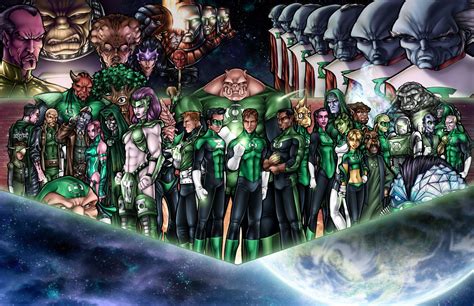 Green Lantern Corps by AdamWithers on DeviantArt