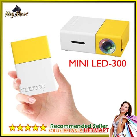 Jual Projector MINI LED-300 Infokus Kecil - Proyektor Mini Infocus ...