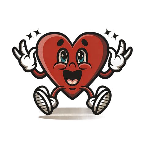 Dancing Heart Mascot Free Stock Photo - Public Domain Pictures