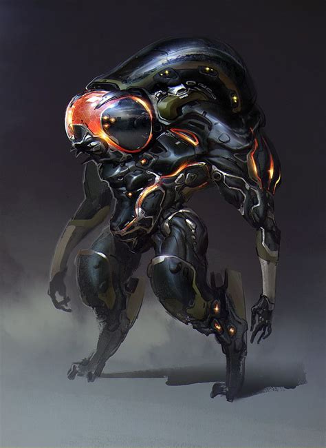 ArtStation - sctch2, by B S | Robot concept art, Alien concept art ...