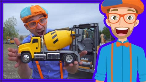 Learn Diggers for Children with Blippi | Videos for Toddlers | Toddler ...