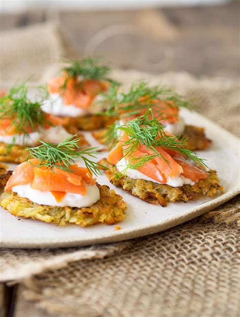 Smoked Trout & Potato Rosti Canapé