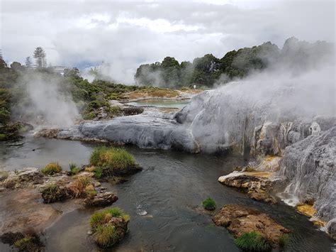 The beautiful Whakarewarewa Geysers in Roturua New Zealand [OC] [4032x3024]https://ift.tt ...