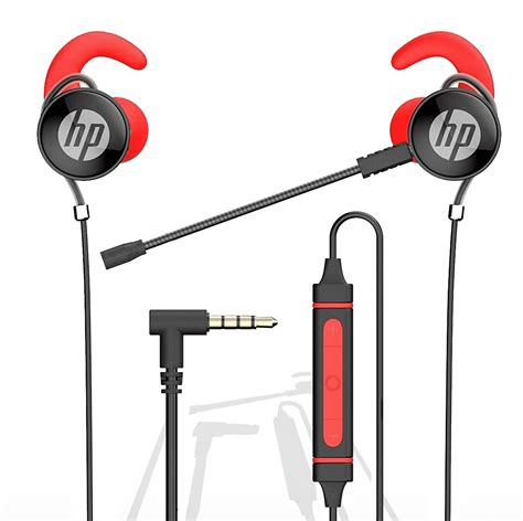 HP PS4 Gaming Earbuds in Ear Headphones with Mic, Stereo Bass Earphones ...