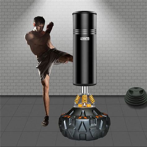 XLarge 185cm Height - Round Shape Free Standing Boxing Punching Bag Stand - Kick MMA - 2020 New ...