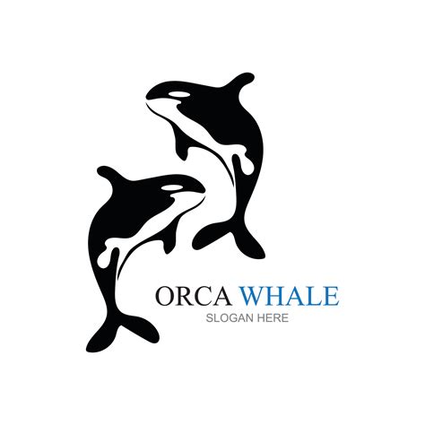 Orca Logo Vector Illustration On Trendy Design. 20045024 Vector Art at Vecteezy