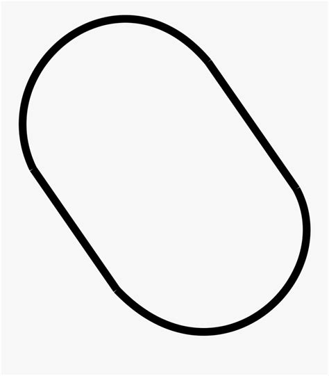 Race Track Shape Oval , Free Transparent Clipart - ClipartKey